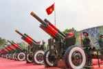 Chuẩn bị dàn pháo cho lễ kỷ niệm 70 năm Chiến thắng Điện Biên Phủ
