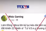 [Fact-check] Bác tin đồn 22 chiến sĩ quân đội tử vong do sạt lở đất