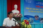 Bộ Trưởng Bộ Nông nghiệp và Phát triển Nông thôn Nguyễn Xuân Cường phát biểu tại hội nghị. (Ảnh: Công Mạo/TTXVN)