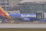 Máy bay của hãng hàng không Southwest Airlines. (Nguồn: abc7chicago)