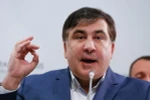 Cựu Tổng thống Gruzia Mikhail Saakashvili tại cuộc họp báo ở Kiev, Ukraine ngày 11/11/2016. (Nguồn: EPA/TTXVN)