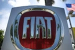 Biểu tượng của Hãng Fiat tại Miami, Florida ngày 23/5. (Nguồn: AFP/TTXVN)