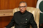 Tổng thống Pakistan Arif Alvi. (Ảnh: REUTERS)
