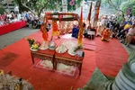Tưng bừng Lễ hội Đền Trấn Vũ và nghi lễ “Kéo co ngồi”