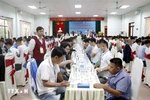 Giải Vô địch Cờ tướng đồng đội Quốc gia. (Ảnh: Đồng Thúy/TTXVN)