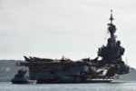 Tàu sân bay Charles-de-Gaulle của Pháp. (Nguồn: AFP/TTXVN)