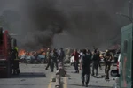 Hiện trường một vụ đánh bom tại Kabul. (Nguồn: AFP)