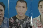 Các đối tượng trong đường dây môi giới mang thai hộ. (Ảnh: PV/Vietnam+) 