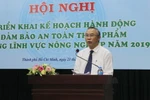 Ông Phùng Đức Tiến, Thứ trưởng Bộ Nông nghiệp và Phát triển nông thôn phát biểu chỉ đạo tại hội nghị. (Ảnh: Xuân Anh/TTXVN)