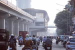 Hà Nội đang trải qua đợt ô nhiễm không khí kéo dài, kể từ 13/9 tới nay. (Ảnh: Thành Đạt/TTXVN)