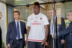 Mario Balotelli trở lại Milan sau quãng thời gian thảm hại tại Liverpool. (Nguồn: AP)