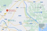 Vụ tai nạn xảy ra trên cao tốc TP.HCM-Trung Lương, đoạn qua tỉnh Long An. (Nguồn: Google Maps)