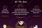 [Infographics] Lễ Vu Lan báo hiếu trong tâm thức người Việt