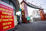 Bệnh viện Bệnh nhiệt đới Thành phố Hồ Chí Minh tạm dừng việc thăm người bệnh nhằm phòng, chống dịch COVID-19. (Ảnh: Thu Hương/TTXVN)