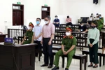 Các bị cáo tại phiên tòa. (Ảnh: Phạm Kiên/TTXVN) 