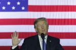 Tổng thống Mỹ Donald Trump phát biểu tại một sự kiện ở Indianapolis, bang Indiana. (Nguồn: AFP/TTXVN)