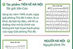 Dấu ấn Ngày giải phóng Thủ đô trong kho tàng âm nhạc