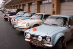 Đoàn xe cổ của câu lạc bộ Rally The Globe (Vương quốc Anh) gồm nhiều dòng xe nổi tiếng thế giới đã chính thức đặt chân đến Hà Nội, kết thúc hành trình xuyên qua 4 quốc gia Đông Nam Á gần một tháng. (Ảnh: Minh Sơn/Vietnam+)