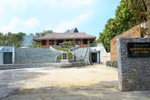 Công trình Di tích Trường dạy làm báo Huỳnh Thúc Kháng đã hoàn thành cơ bản các hạng mục chính. (Ảnh: Hội Nhà báo Việt Nam)