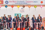 Tưng bừng sắc màu Lễ hội Việt Nam lần thứ 3 tại thành phố Sapporo của Nhật Bản