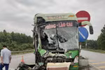 Nhiều người bị thương trong vụ tai nạn trên Cao tốc Nội Bài-Lào Cai