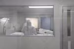 Bệnh nhân nhiễm virus corona được điều trị cách ly tại bệnh viện Nakhon Pathom, Thái Lan. (Nguồn: Reuters)