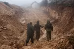 Xác định vị trí các đường hầm dọc biên giới Israel-Liban. (Nguồn: haaretz.com)
