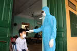 Điểm cách ly của trường Tiểu học Lai Cách, Hải Dương. (Ảnh: PV/Vietnam+)