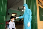 Điểm cách ly của trường Tiểu học Lai Cách, Hải Dương. (Ảnh: PV/Vietnam+)