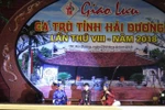 Giao lưu hát ca trù tỉnh Hải Dương lần thứ 8. Ảnh minh họa. (Ảnh: Mạnh Minh/TTXVN)