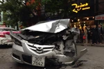 "Xe điên" gây tai nạn liên hoàn nghiêm trọng ở phố Bà Triệu