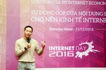 Ông Lê Hồng Minh, CEO của VNG chia sẻ tầm nhìn về Mobile. (Ảnh: CTV/Vietnam+)