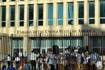 Đại sứ quán Mỹ tại Cuba. (Ảnh: Lê Hà/TTXVN)