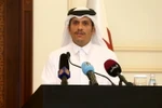 Ngoại trưởng Qatar Sheikh Mohammed bin Abdulrahman Al-Thani. (Nguồn: AFP/TTXVN) 