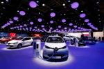 Một mẫu xe của hãng Renault tại triển lãm Motor Châu Âu ở thủ đô Brussels, Bỉ. (Nguồn: THX/TTXVN)
