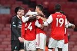Arsenal khiến nhà vô địch Liverpool nhận thất bại thứ 2. (Nguồn: Reuters)