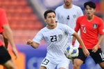 U23 Uzbekistan lách qua khe cửa hẹp để vào tứ kết. (Nguồn: AFC)
