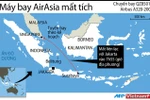 Máy bay mất tích của AirAsia có thể đã rơi ngoài biển Indonesia