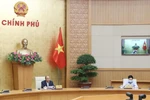 Thủ tướng Nguyễn Xuân Phúc phát biểu tại buổi họp. (Ảnh: Thống Nhất/TTXVN)