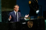 Tổng thống Pháp Emmanuel Macron. (Ảnh: THX/TTXVN)