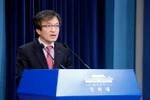Người phát ngôn Phủ Tổng thống Hàn Quốc Kim Eui-kyeom. (Ảnh: Yonhap/TTXVN)