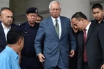 Cựu Thủ tướng Malaysia Najib Razak. (Ảnh: AFP/TTXVN)