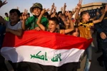 Người dân Iraq mừng thành phố cổ Mosul được giải phóng hoàn toàn khỏi IS ngày 9/7. (Nguồn: AFP/TTXVN)
