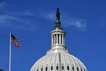 Tòa nhà Quốc hội Mỹ ở Washington D.C. (Nguồn: THX/TTXVN)
