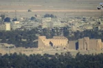 Toàn cảnh thành cổ Palmyra bị IS phá hủy ngày 11/12. (Nguồn: AP/TTXVN)