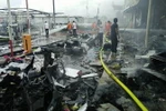 Hiện trường một vụ nổ ở Thái Lan. Ảnh minh họa. (Nguồn: THX/TTXVN)