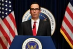 Bộ trưởng Tài chính Mỹ Steve Mnuchin. (Nguồn: AFP/TTXVN)
