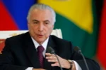 Tổng thống Brazil Michel Temer tại một sự kiện ở Moskva, trong chuyến thăm Nga ngày 21/6. (Nguồn: EPA/TTXVN)