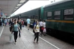 Ga Hà Nội. (Ảnh: Thế Duyệt/TTXVN)