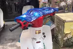 [Video] Phát hiện một lô hàng xe máy 70cc đột lốt 50cc